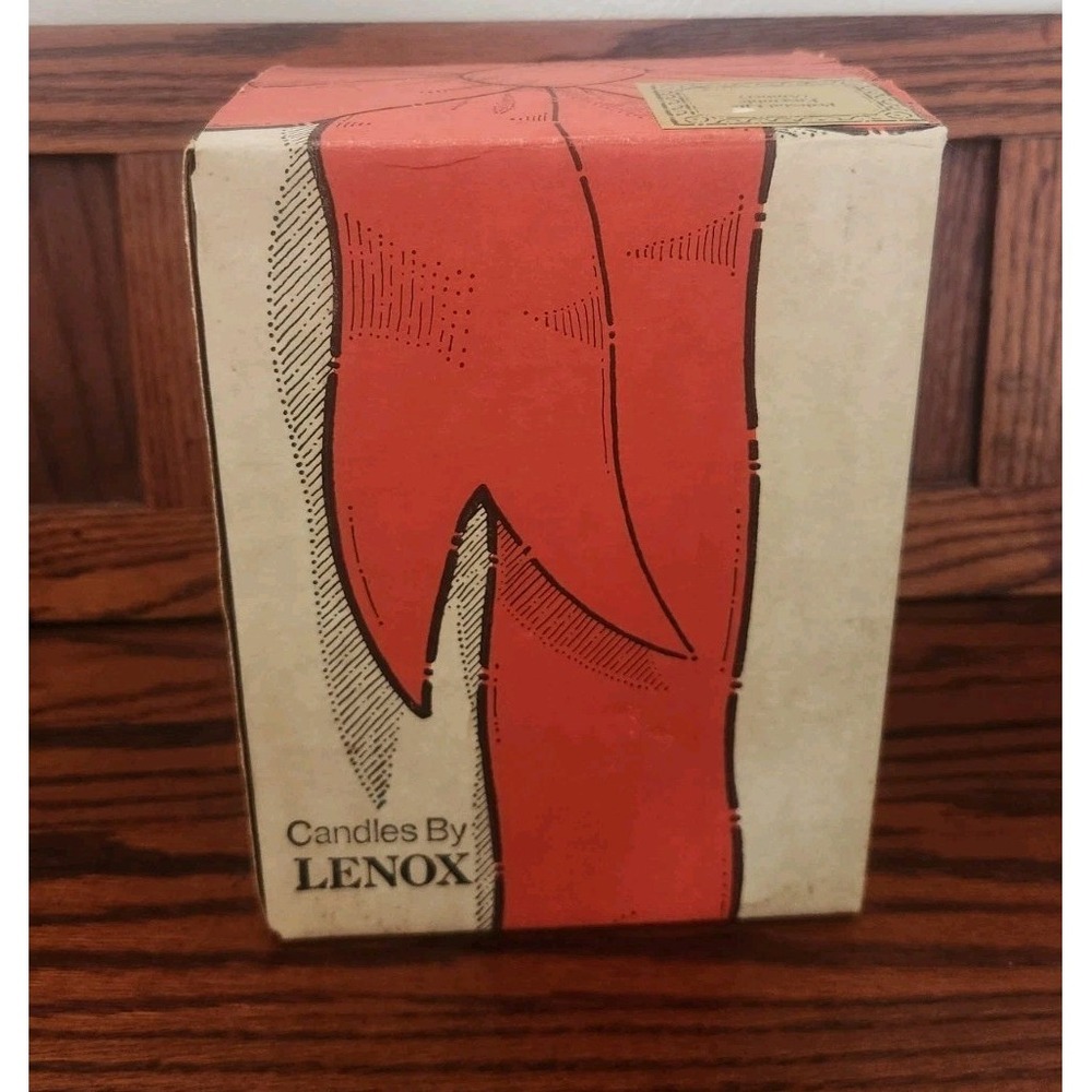 Vintage Candlew By Lenox Santa Head Candle With Original Box - Picture 3 of 8